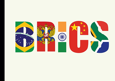 BRICS Nations Flags