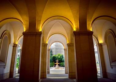 Arched Courtyard Entrance