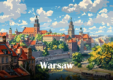 Warsaw Cityscape