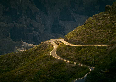 Winding Mountain Road
