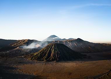 Mount Bromo Volcanic Landscape