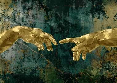 Hands of God and Adam
