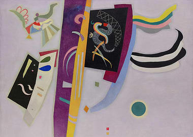 Abstract Art with Geometric Shapes