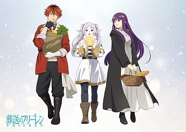 Stark, Frieren and Fern