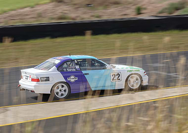 BMW E36 race car