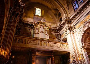 Architecture of Basilica in Rome