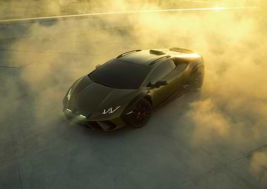 Lamborghini Huracan Drifting