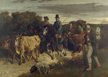 Rural Landscape with Travelers