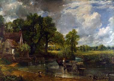 The Hay Wain Painting