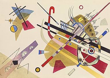 Abstract Geometric Artwork