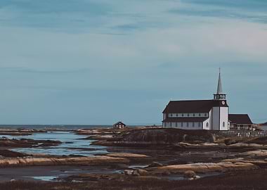 Newfoundland Church on the Coast
