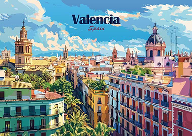 Valencia Cityscape