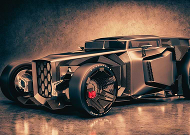 Futuristic Hot Rod