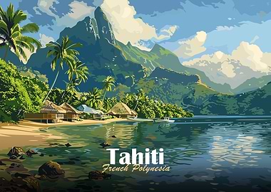Tahiti Landscape
