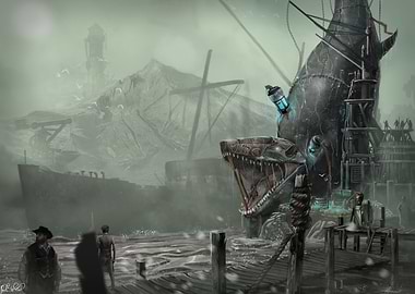 Sea Monster Shipwreck