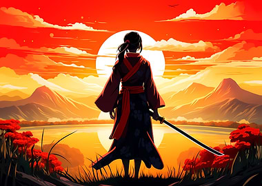 Samurai Sunset