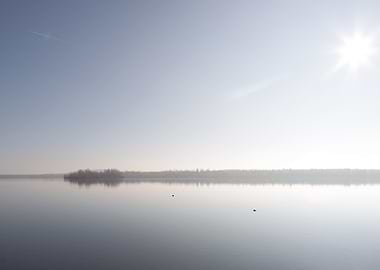 Tranquil Lake Landscape