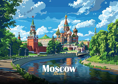 Moscow Cityscape