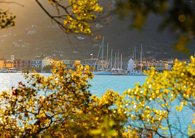 Mediterranean Harbor View, Greek Island
