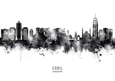 Erbil Kurdistan Iraq Skyline