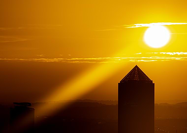 Sunrise Cityscape on Lyon