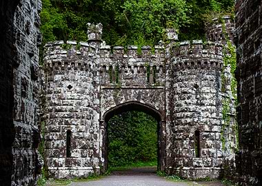 Stone Archway Entrance