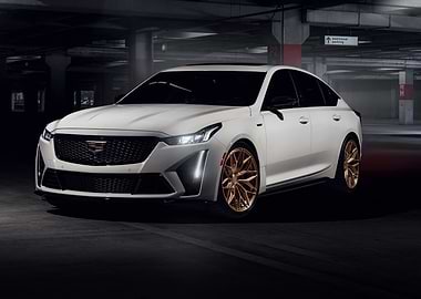 White Cadillac CT5-V Blackwing