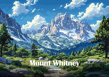 Mount Whitney Landscape