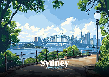 Sydney Harbour Bridge View