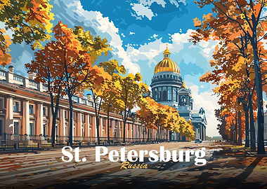 St. Petersburg Cityscape