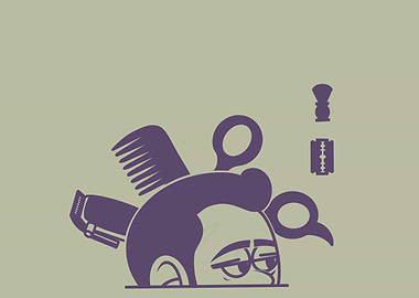 Barber Shop Illustration