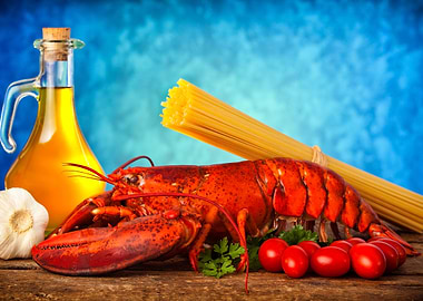 Lobster with linguine Pasta Ingredients