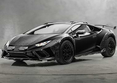 Black Lamborghini Huracan