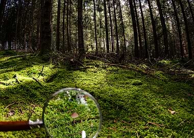 Magnifying Glass Forest