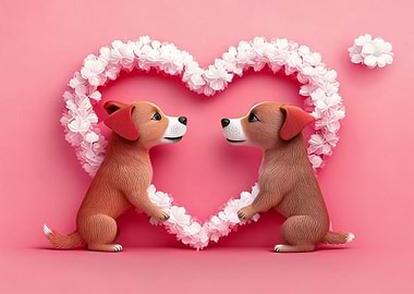 Puppy Love Heart