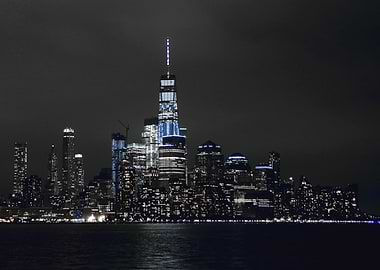 NYC Skyline at Night