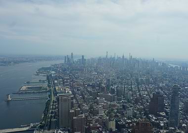 Aerial View of New York City
