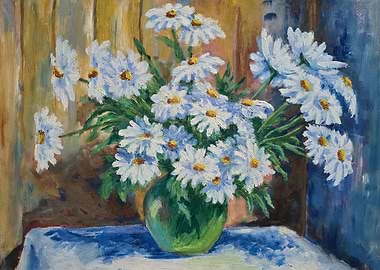 Still Life Flowers Painting