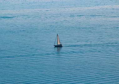 Sailboat on Calm Water