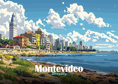 Montevideo Cityscape