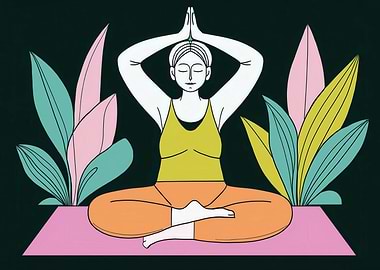 Yoga Illustration