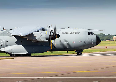 RAF Atlas A400M Taxiing
