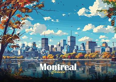 Montreal Cityscape