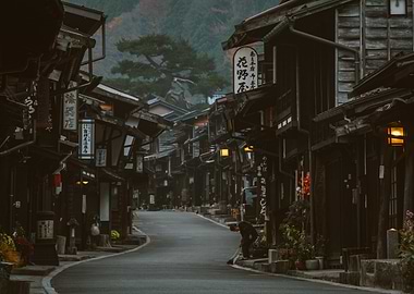 Japanese Mountain Village