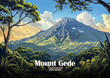 Mount Gede, Indonesia