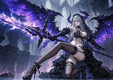 Gothic Warrior Angel