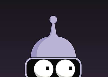 Futurama Bender Robot Head