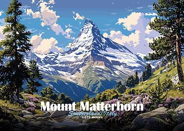 Mount Matterhorn Landscape