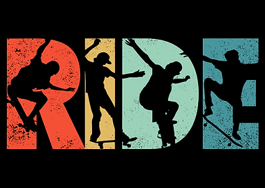 Skateboard Ride Graphic