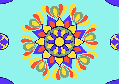 Colorful Mandala Design